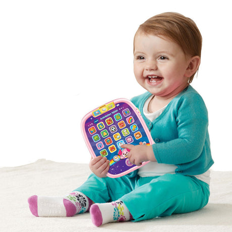 Vtech Baby-Aktivitätstablett – Lernspielzeug – Kinderspielzeugcomputer – Formen, Zahlen mehr – von 9 bis 36 Monaten