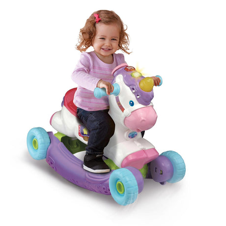 Vtech Bump and Play Einhorn – interaktives Babyspielzeug – Musik lernen – von 1 bis 4 Jahren