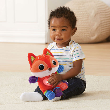 Vtech Animal Friends Fuchs-Kuscheltier – interaktives Aktivitätscenter – pädagogisches Babyspielzeug – Geschenk – 0 Jahre bis 3 Jahre