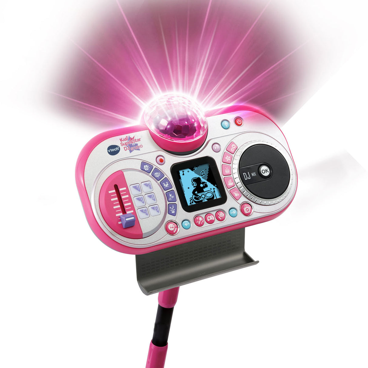 Vtech Kidi Superstar DJ Studio Karaoke-Set Kinder – Karaoke-Mikrofon – interaktives Spielzeug – Geschenk – Kinderspielzeug ab 6 Jahren