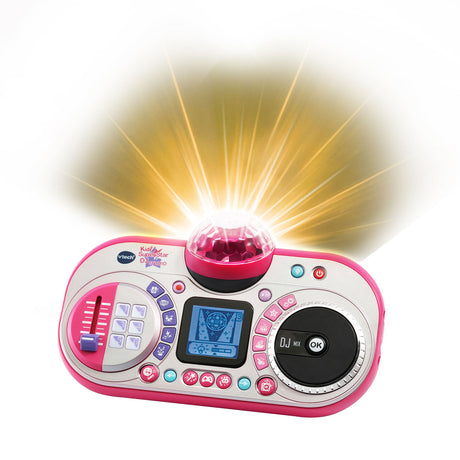 Vtech Kidi Superstar DJ Studio Karaoke-Set Kinder – Karaoke-Mikrofon – interaktives Spielzeug – Geschenk – Kinderspielzeug ab 6 Jahren