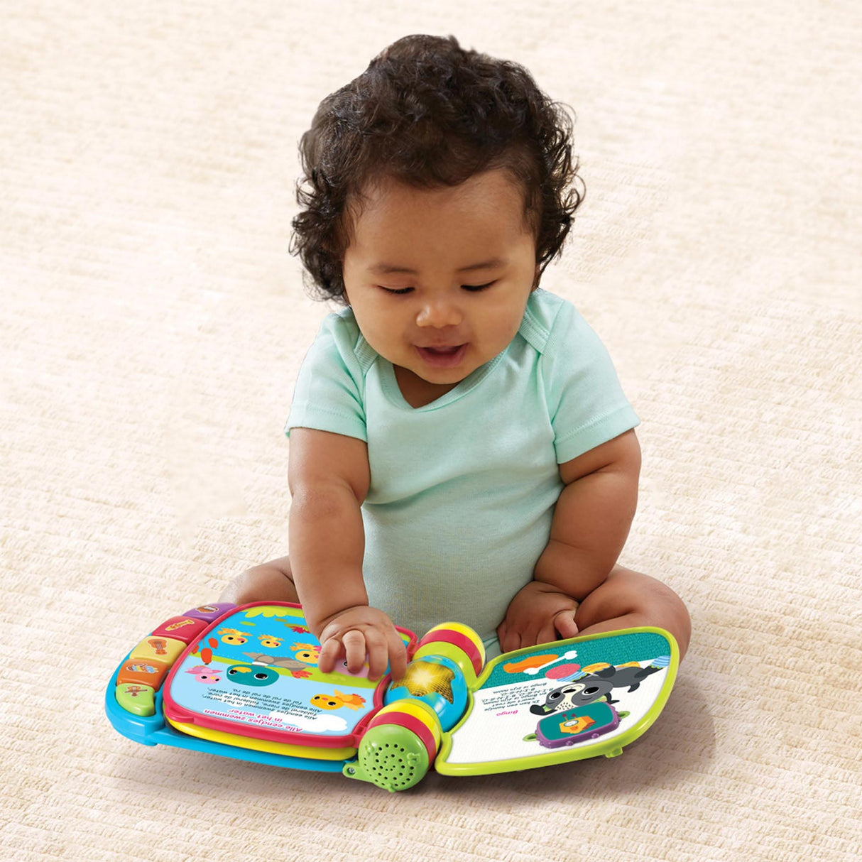 Vtech Animal Friends Liederbuch blau