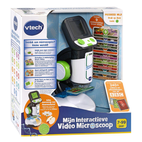 Vtech mein interaktives Videomikroskop für Kinder – pädagogisches interaktives Spielzeug – lernen Sie die mikroskopische Welt kennen – Geschenk – ab 7 Jahren