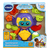 Vtech Splash Fun Badekrake – Badespielzeug – Baby-Badespielzeug – beruhigende Melodien, Lieder – Geschenk – Spielzeug 1 bis 5 Jahre