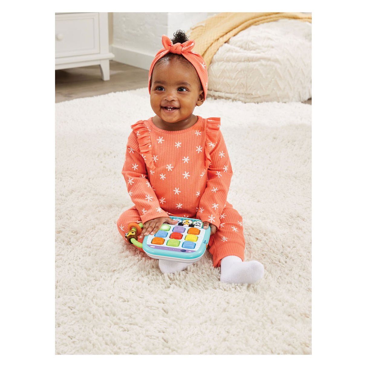 Vtech Druck-Baby-Tablet aus Leder