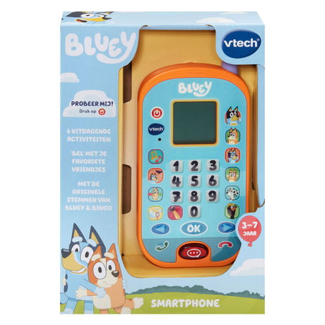 Blaues Smartphone