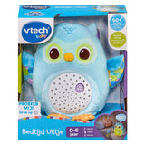 Vtech Gute-Nacht-Eule blau – interaktives Kuscheltier – Musik und Naturgeräusche – von 0 bis 6 Jahren