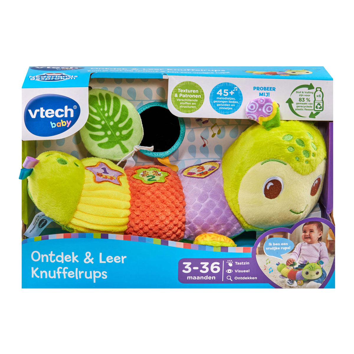 Vtech Baby entdeckt kuschelige Raupe aus Leder
