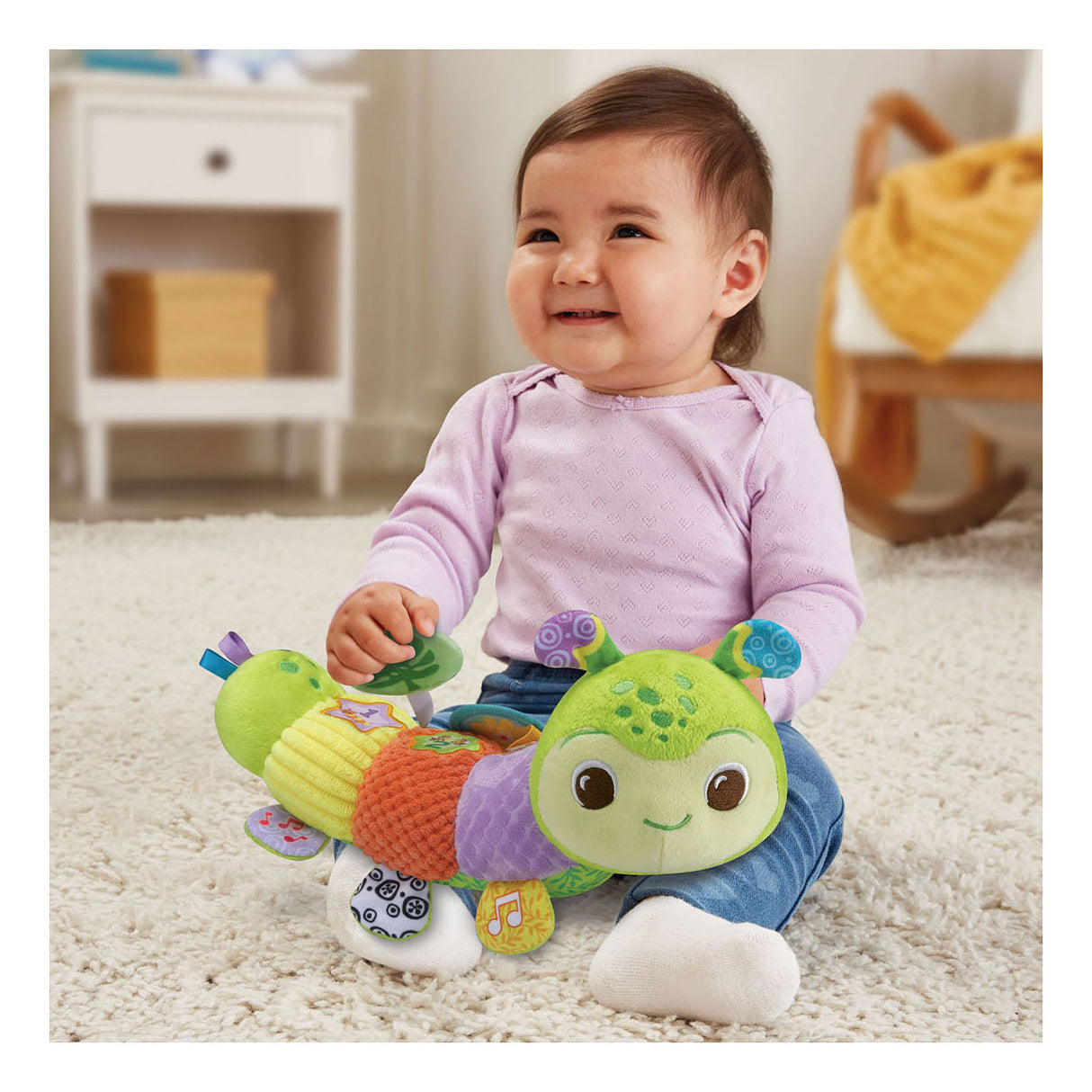 Vtech Baby entdeckt kuschelige Raupe aus Leder