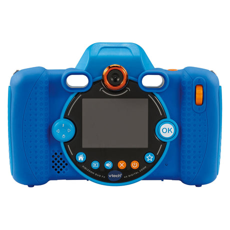 Vtech kidizoom duo fx Kinderkamera – interaktives Spielzeug – Fotos und Videos aufnehmen – Spielzeug ab 4 Jahren – Blau