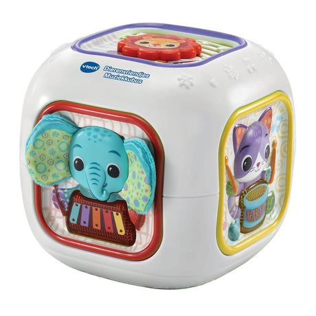 Vtech Animal Friends Musikwürfel – Lernspielzeug – über 80 Melodien, Lieder, Geräusche und Sätze – Spielzeug ab 3 Monaten