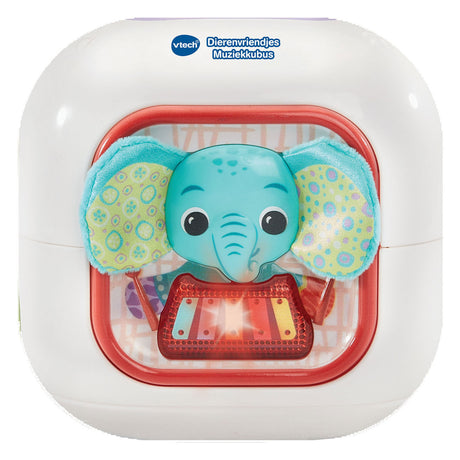 Vtech Animal Friends Musikwürfel – Lernspielzeug – über 80 Melodien, Lieder, Geräusche und Sätze – Spielzeug ab 3 Monaten