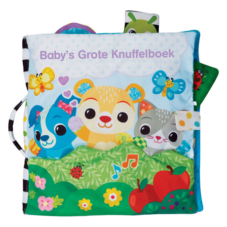 Vtech Babys großes Kuschelbuch – Babyspielzeug – lehrt Motorik, Musik und Geräusche – Spielzeug ab 3 Monaten