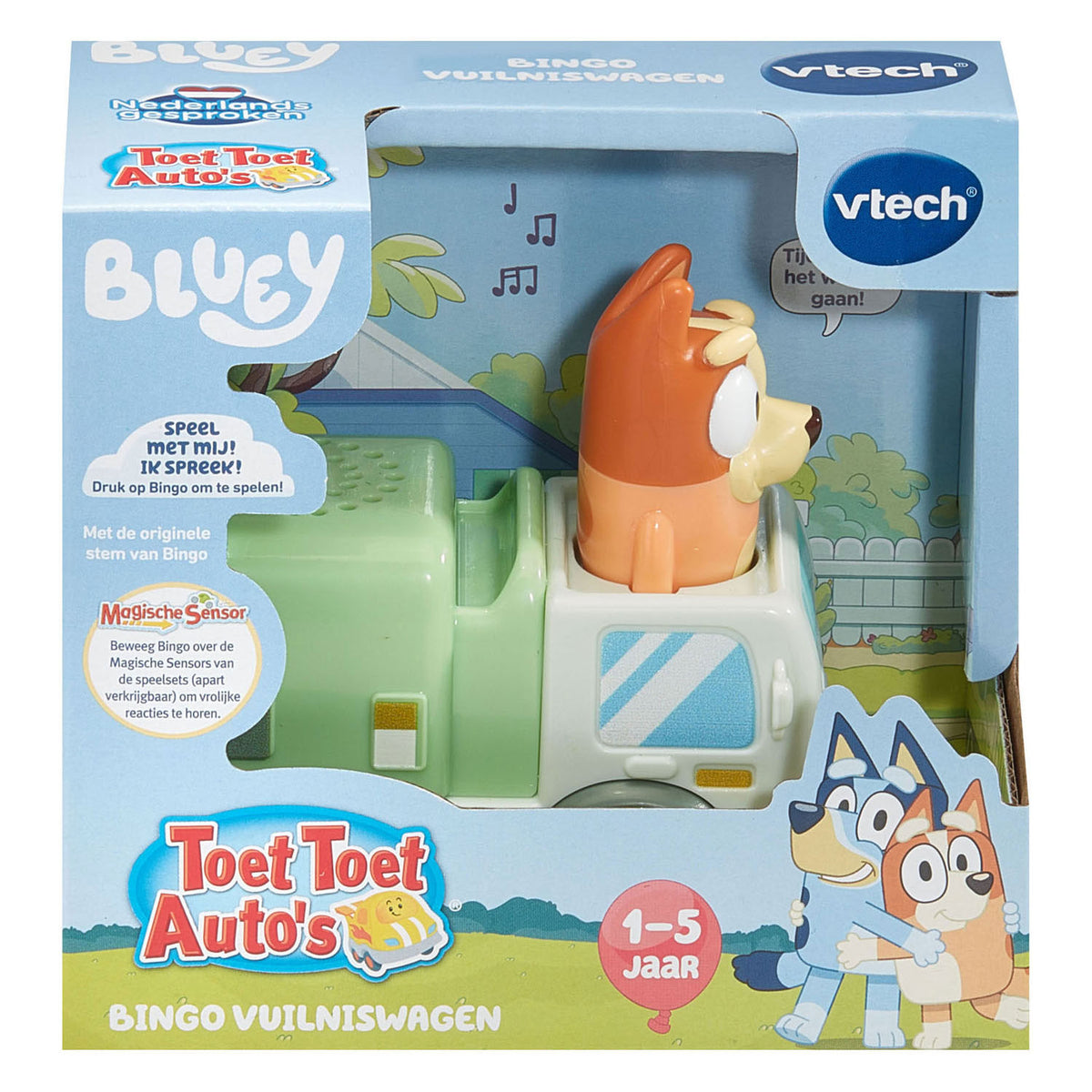 Vtech Toot Toot Cars Bluey – Bingo-Müllwagen