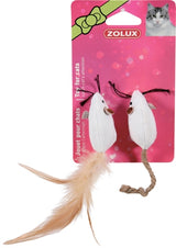 Zolux Canvas-Maus weiß