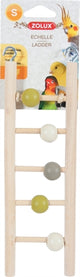 Zolux Leiter Holz 5 Stufen mit Perlen