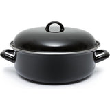 Keine Marke emaillierte schwarze Bratpfanne ø 22 cm 2l