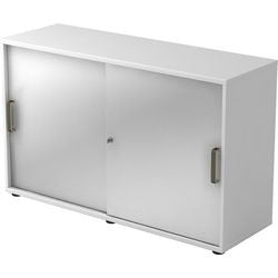 Bach Schiebetürschrank Hammerer V1752S W S SG Silber 1200 mm x 400 mm x 748 mm