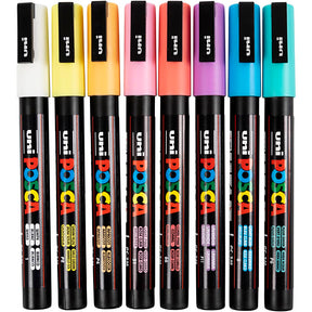 Https: www.cchobby.nl posca-marker-afm-pc-3m-line thick-0-9-1-3-mm-fine-various-colors-8-div-1-box