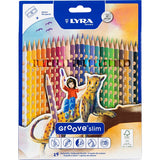 Https: www.cchobby.nl Groove-thin-colored-pencils-l-18-cm-fill-3-3-mm-various-colors-24-piece-1-box
