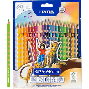 Https: www.cchobby.nl Groove-thin-colored-pencils-l-18-cm-fill-3-3-mm-various-colors-24-piece-1-box