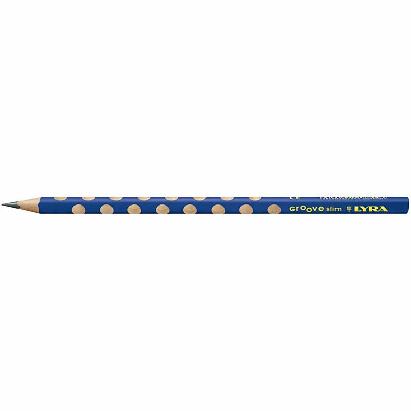 Lyra Rillengraphitstifte, D 7,2 mm, HB, Mine 3,3 mm, 12 Stück 1 Box