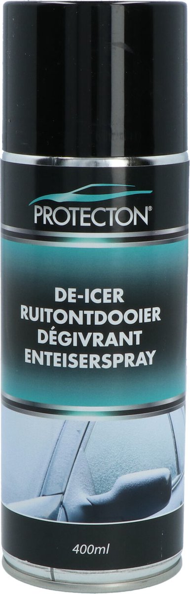 Protecton Fenster-Entfrosterspray – 400 ml – Frostschutzsprays – Winterfrost-Einfrieren