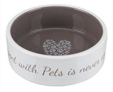 Trixie Food Bowl Haustiere Home Taupe