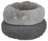 Trixie -Katzenkorb Elsie Velours grau