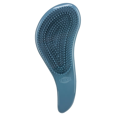 Trixie weicher Pinsel blau