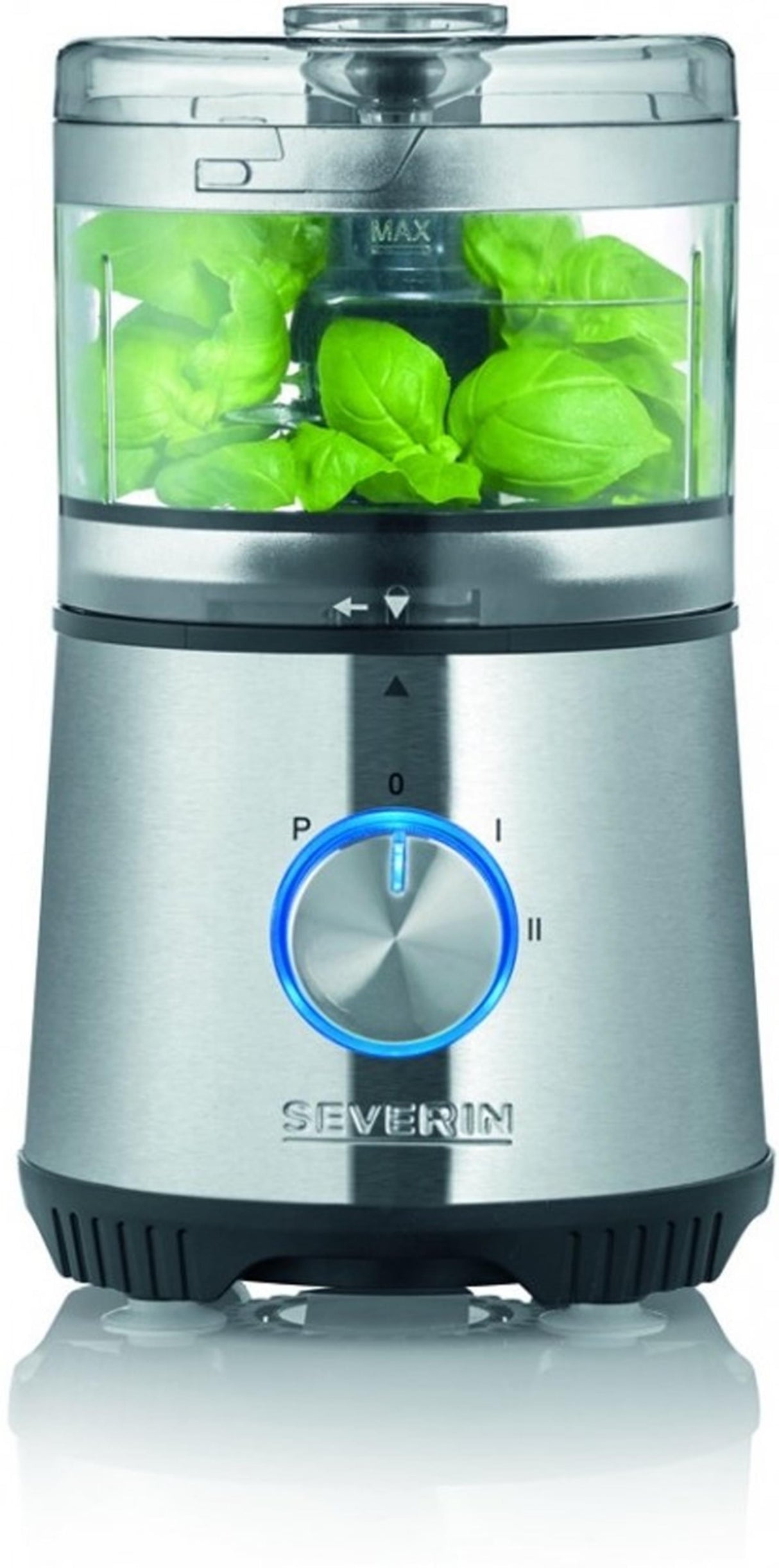Severin Kompakt-Küchenmaschine 400 W Edelstahl km 3865