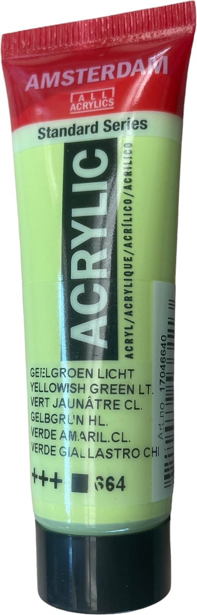 Amsterdam acryl 664 geelgroen licht 20 ml