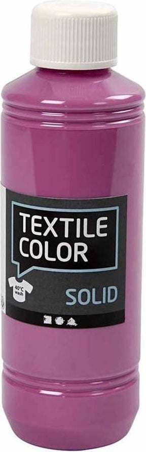 Kreativfirma Textilfarbe für Textilfarbe - Fuchsia, 250 ml