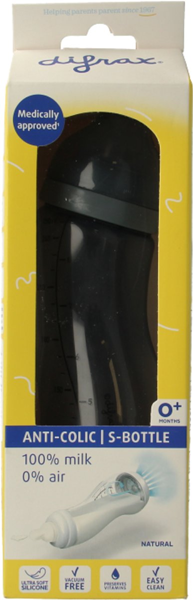 Difrax s-fles trend 250ml 1 stuks
