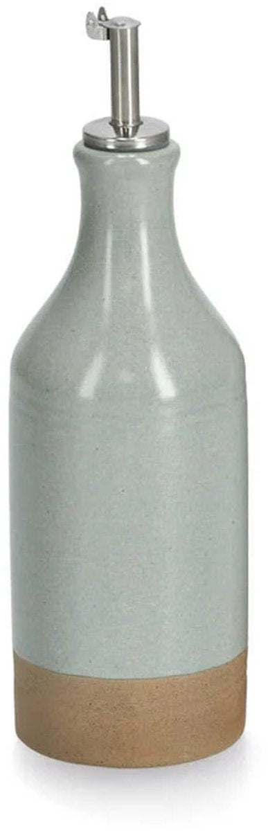 Zeller present olieflessen - 420 ml - aardewerk