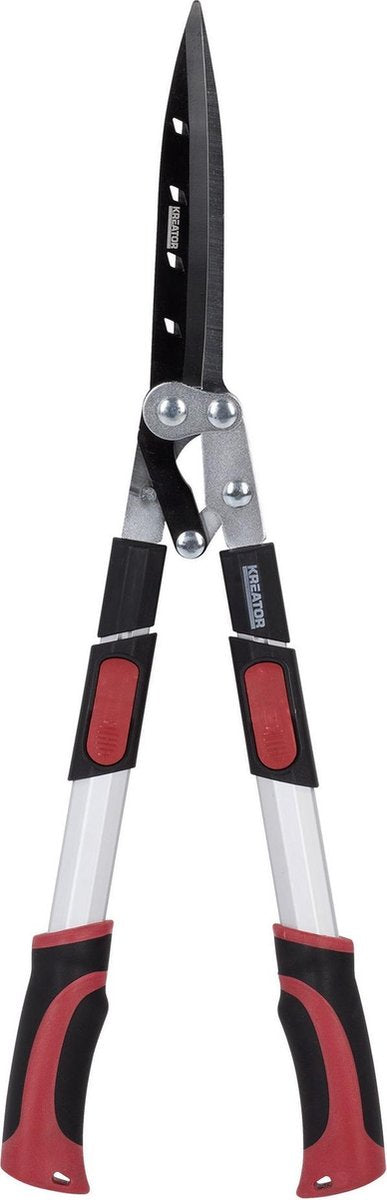 Kreator krtgr3022 Teleskop-Heckenschere – 66–79 cm Gesamtlänge – 20 cm Klinge