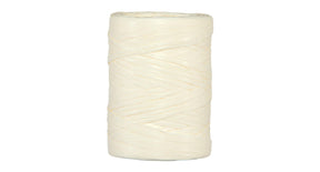 Papier raffia 5-8mm 100mtr light cream