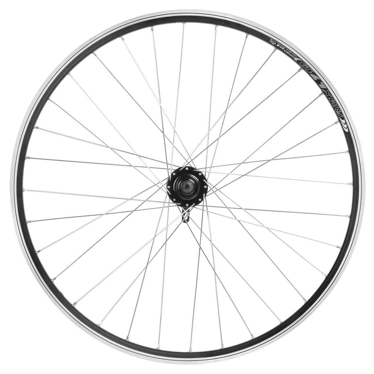 26-Zoll-Vorderrad aus Aluminium mit Scheibenbremsen