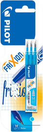 Pilot-Nachfüllungen – Frixion Ball und Frixion Click – hellblau 0,7 mm – im Blister