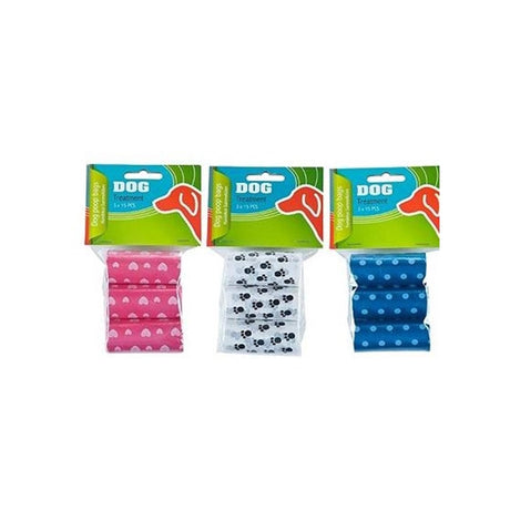 Hundekotbeutel 3 x 15 Stück