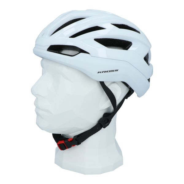 Kross Fahrradhelm Road Pro L (58-62 cm) - weiß