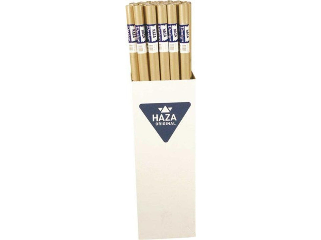 Haza braune Geschenkpapierrolle 100 cm x 5 m