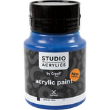 Creall Studio-Acrylfarbe, deckend, Phtaloblau (32), 500 ml, 1 Flasche