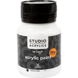 Creall Studio Acrylfarbe, deckend, weiß (81), 500 ml 1 Flasche