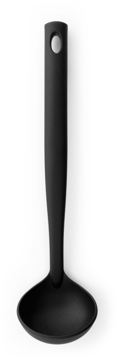 Brabantia Black Line Saucenlöffel – antihaftbeschichtet – schwarz
