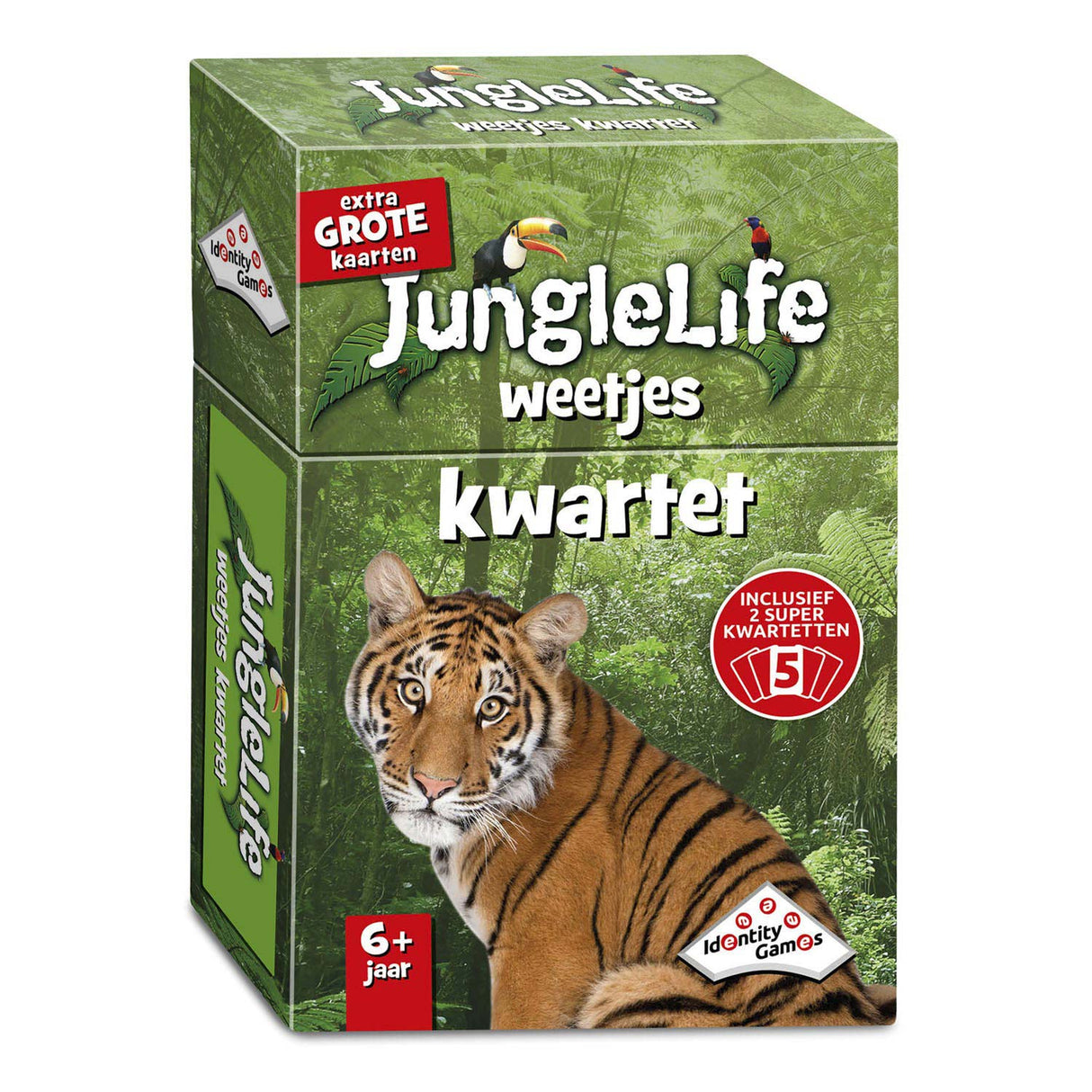 Identitätsspiele Junglelife Facts Quartett