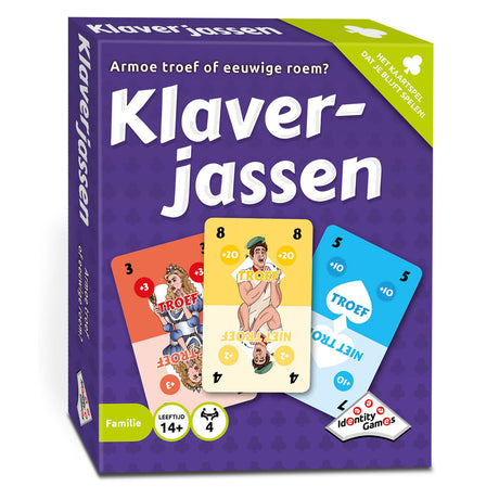 Identitätsspiele Klaverjacks Kartenspiel