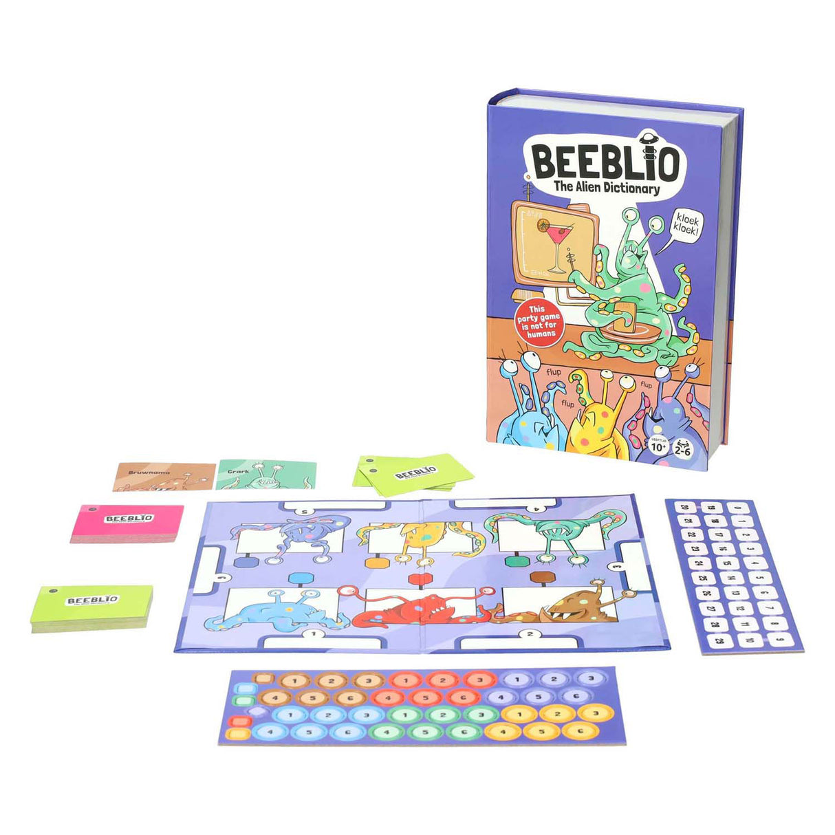 Identitätsspiele: Beeblio-Brettspiel