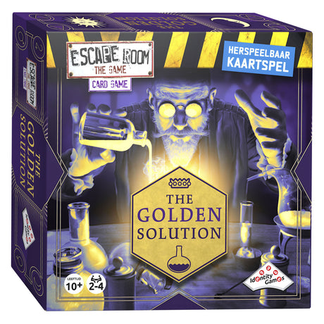 Identitätsspiele, Escape Room, das Kartenspiel, die goldene Lösung