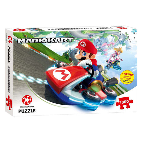 Identitätsspiele Puzzle Mario Kart Fun Racer, 1000 Teile.